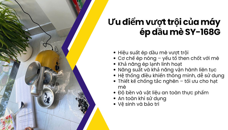 Review máy ép dầu mè chất lượng dành cho gia đình