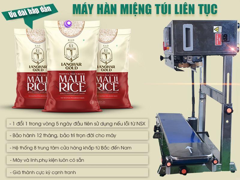 Ưu đãi hấp dẫn khi mua máy hàn túi