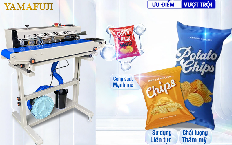 Ưu điểm vượt trội của máy hàn miệng túi Yamafuji SF-150GP