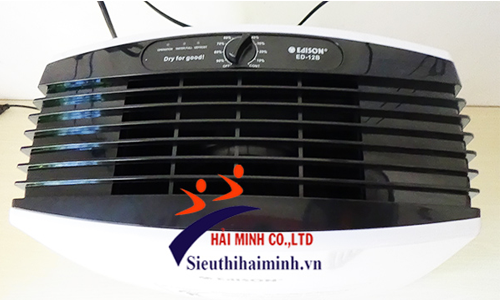 mặt trên Máy hút ẩm Edison ED - 12B 