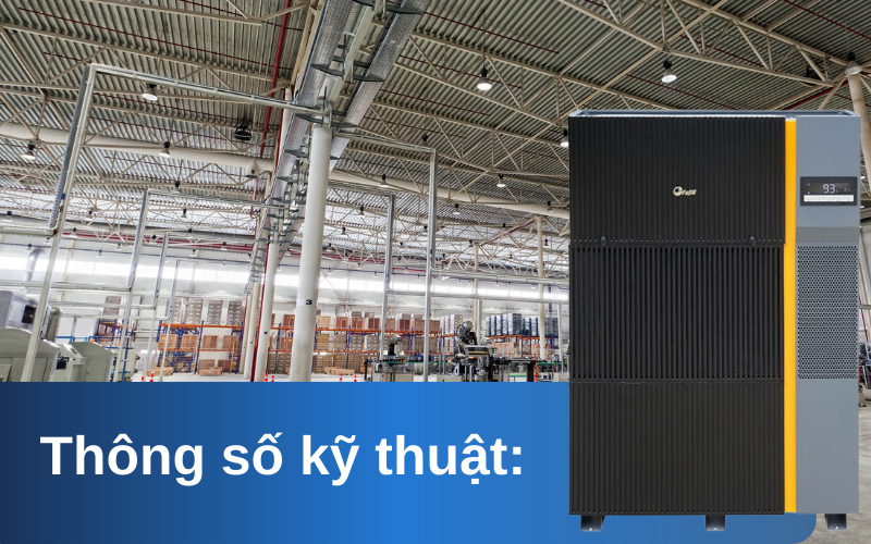 Máy hút ẩm công nghiệp FujiE HM-6240EN 