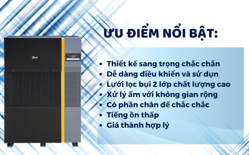 Máy hút ẩm công nghiệp FujiE HM-6360EN