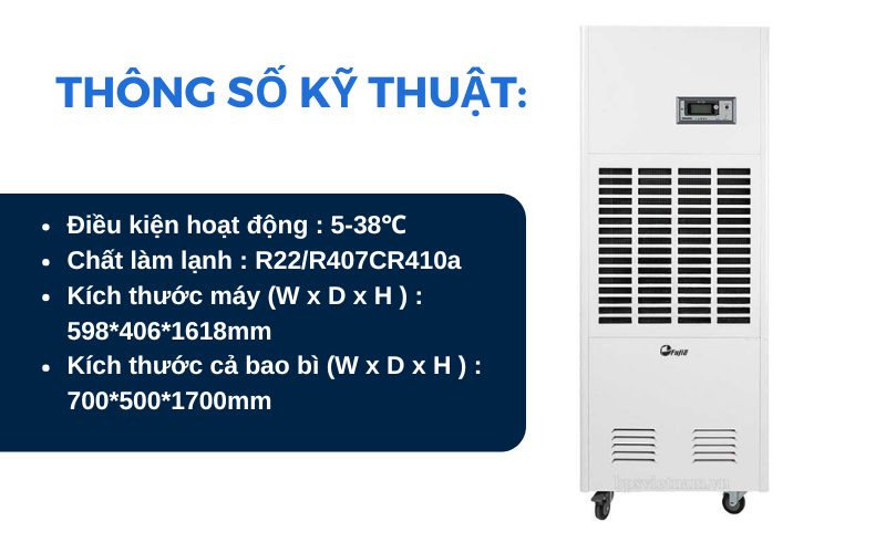 Máy hút ẩm công nghiệp Fujie ACD7S