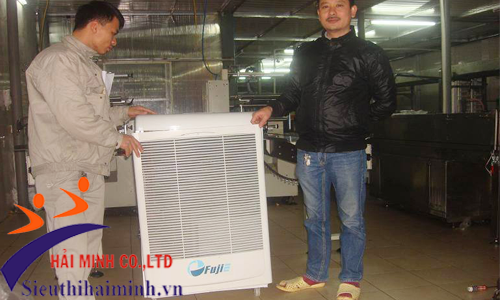 máy hút ẩm công nghiệp FujiE HM6120EB trong lĩnh vực công nghiệp