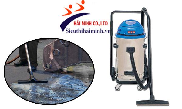 Khả năng hút bụi nước của EURO MAC ERM 803 Khả năng hút bụi nước của EURO MAC ERM 803