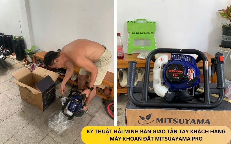 Máy khoan đất Mitsuayama Pro