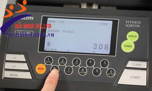 Máy kiểm đếm ngoại tệ SBM SB-2000 dễ sử dụng