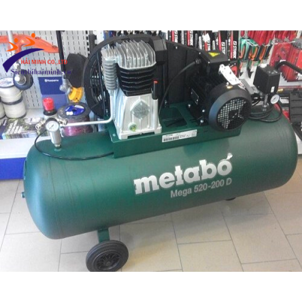 Photo - Máy nén khí Metabo Mega 520-200 D