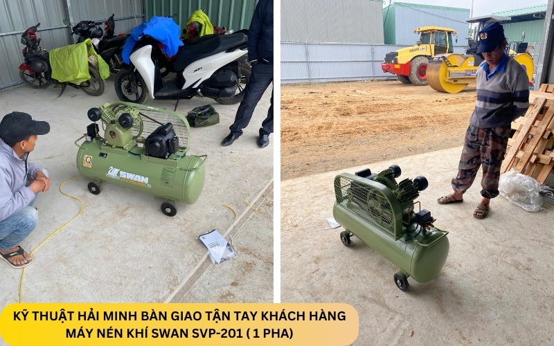 Máy nén khí Swan SVP-201 ( 1 pha)