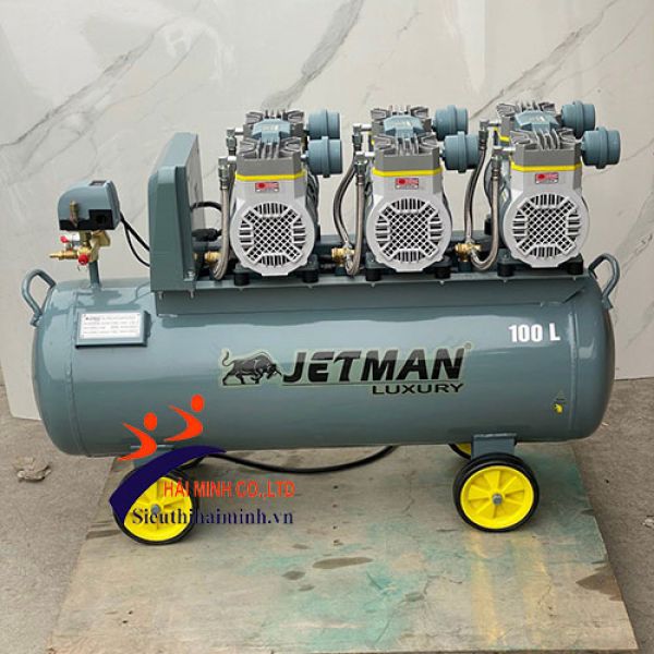 Photo - Máy nén khí không dầu Jetman NKF-1600*3T100 (lên hơi nhanh)