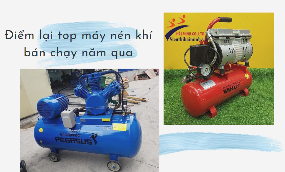 Điểm lại top máy nén khí bán chạy năm qua