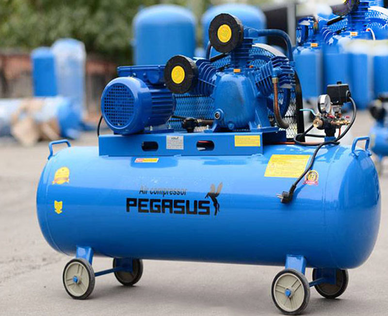 Máy nén khí dây đai Pegasus TM-W-0.9/8-500L
