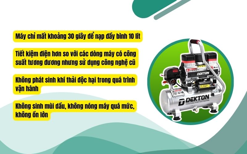 Lợi ích nổi bật khi sử dụng DK‑AC2910PROMAX