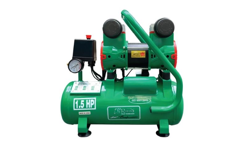 Máy nén khí không dầu lên hơi nhanh Roma 15-12