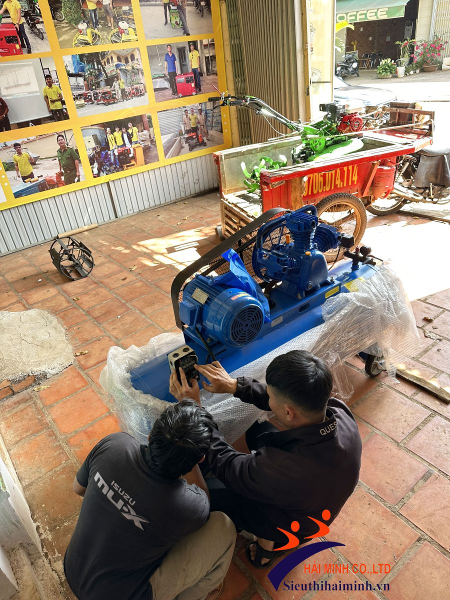 Máy nén khí dây đai PEGASUS TM-W-0.67/8-330L