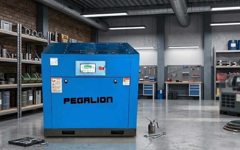 Máy nén khí trục vít PEGALION TMPM-10HP