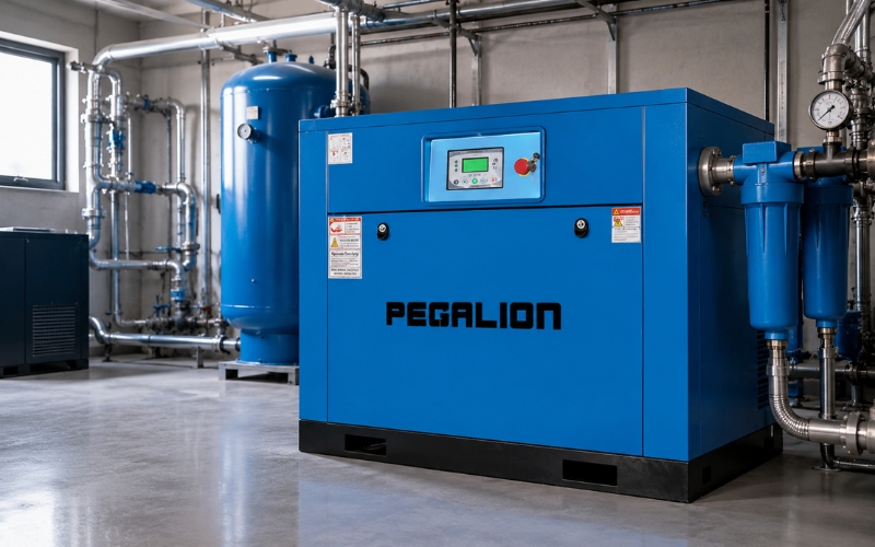 Máy nén khí trục vít PEGALION TMPM-20HP