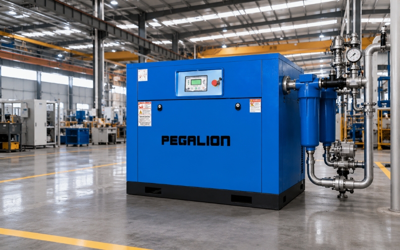 Máy nén khí trục vít PEGALION TMPM-20HP/ÁP12
