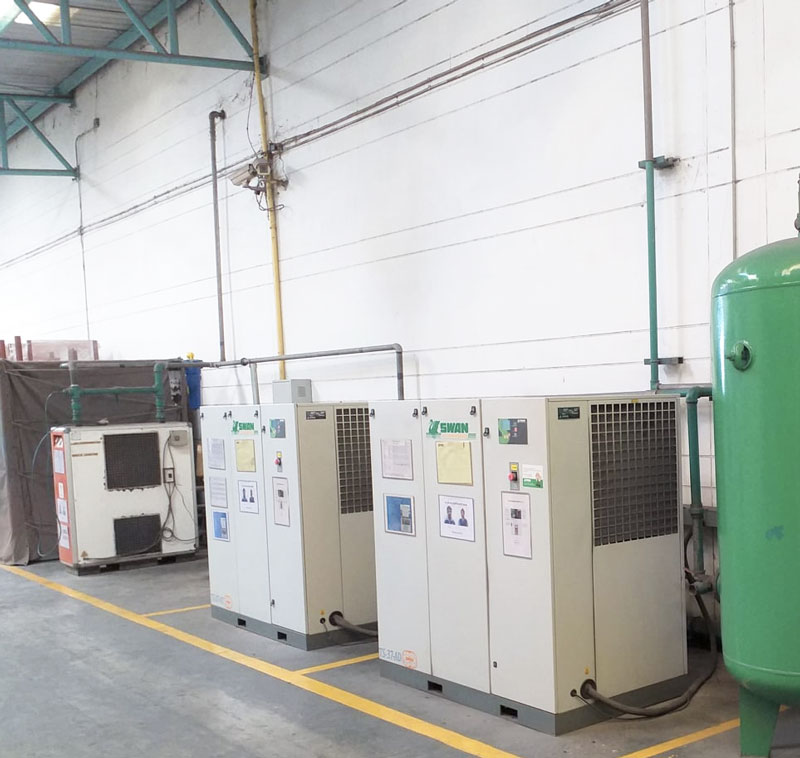 Máy nén khí trục vít SWAN TS-37-AD