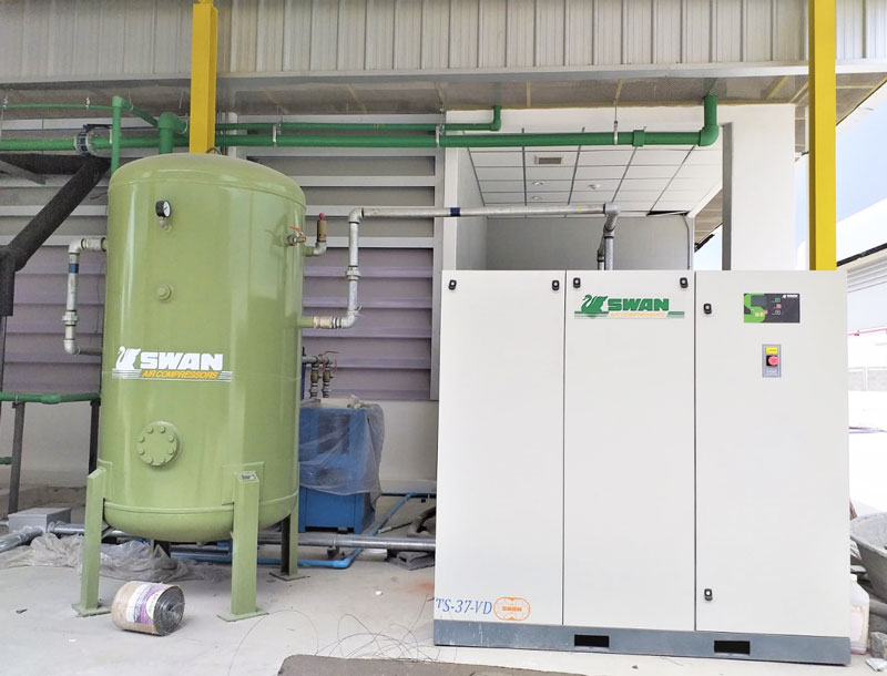Máy nén khí trục vít Swan TS-37-VD
