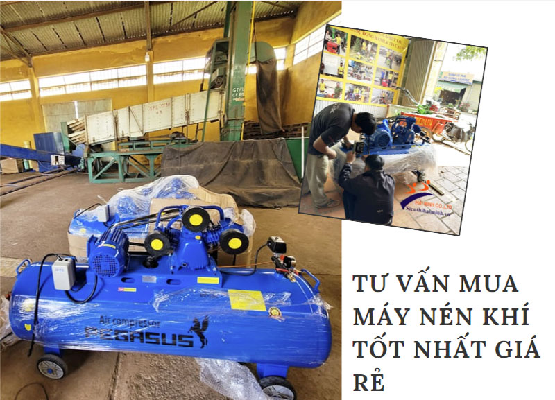 Tư vấn mua máy nén khí tốt nhất giá rẻ