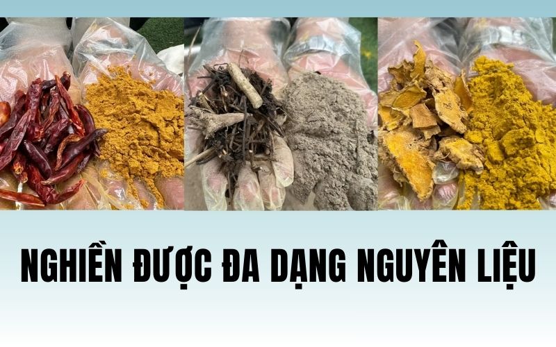 Ưu điểm vượt trội của máy nghiền bột Yamafuji A300