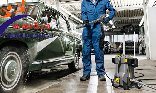 Máy phun rửa áp lực cao Karcher HD 5/11 P hoạt động mạnh mẽ