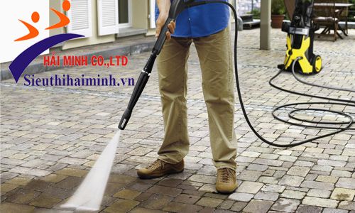 Máy phun áp lực cao Karcher K 3.450 *KAP hoạt động hiệu quả