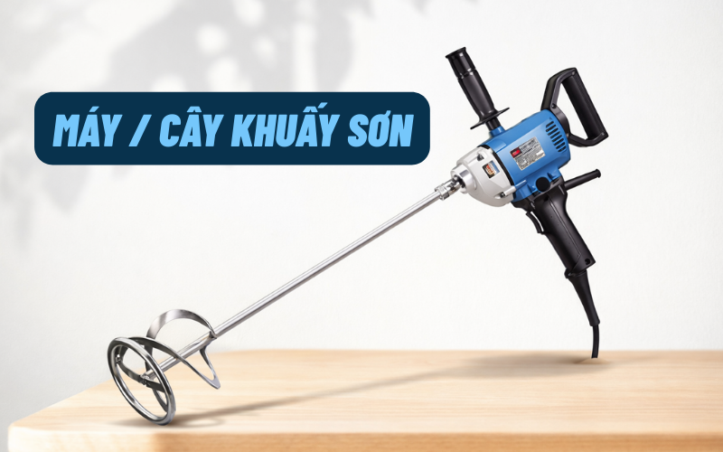 Máy móc chuyên dùng cho khuấy sơn - trộn sơn - phun sơn