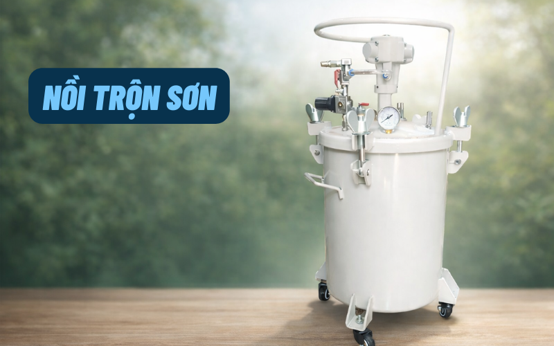 Máy móc chuyên dùng cho khuấy sơn - trộn sơn - phun sơn