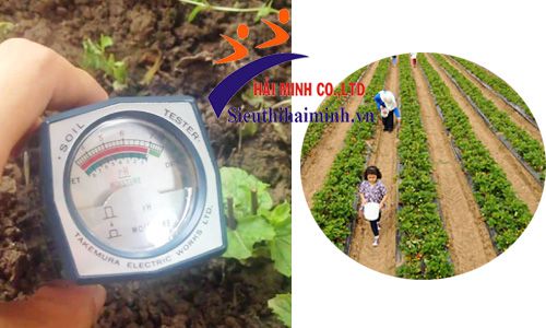 Sử dụng máy đo pH trong nông nghiệp