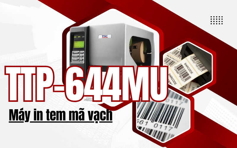 Máy in mã vạch TSC TTP-644MU