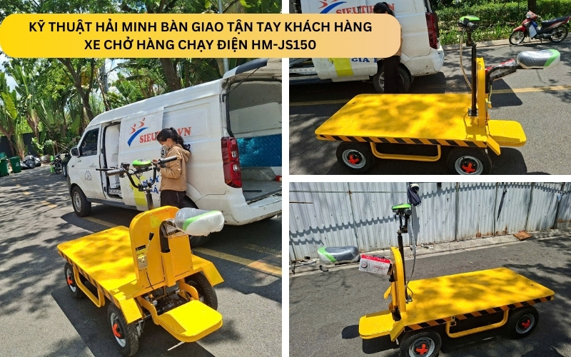 Xe chở hàng chạy điện HM-JS150