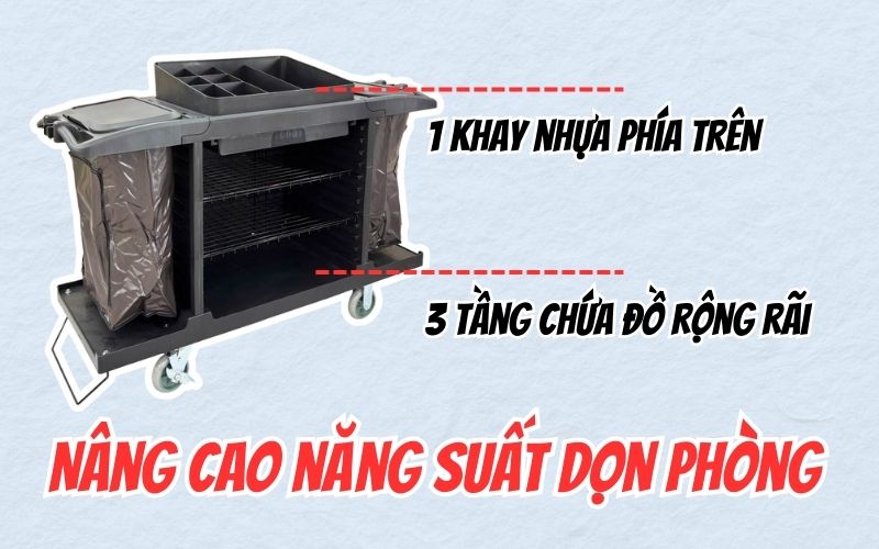 HiClean HC159C Nâng cao năng suất dọn phòng