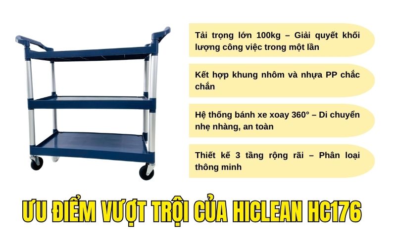 Ưu điểm vượt trội của HiClean HC176