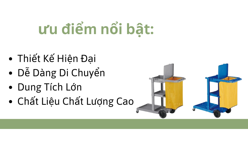 Xe đẩy dọn phòng CleproX CX-73