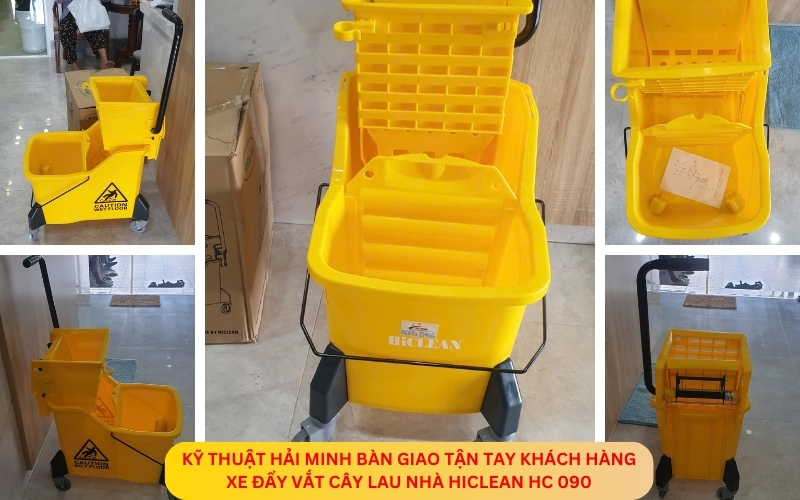 Xe đẩy vắt cây lau nhà HICLEAN HC 090
