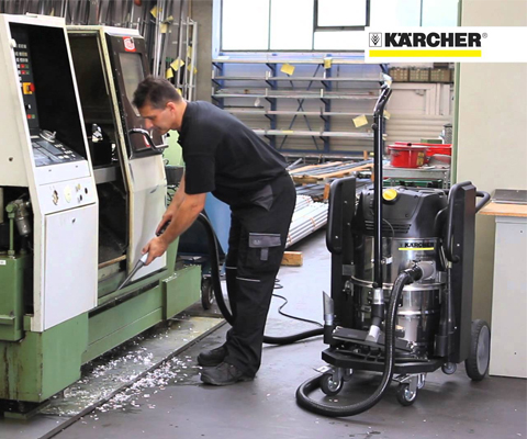 MÁY HÚT BỤI NHÀ XƯỞNG KARCHER có tốt không