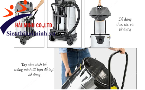 Máy hút bụi khô ướt Karcher NT 70/2 ME Máy hút bụi khô ướt Karcher NT 70/2 ME