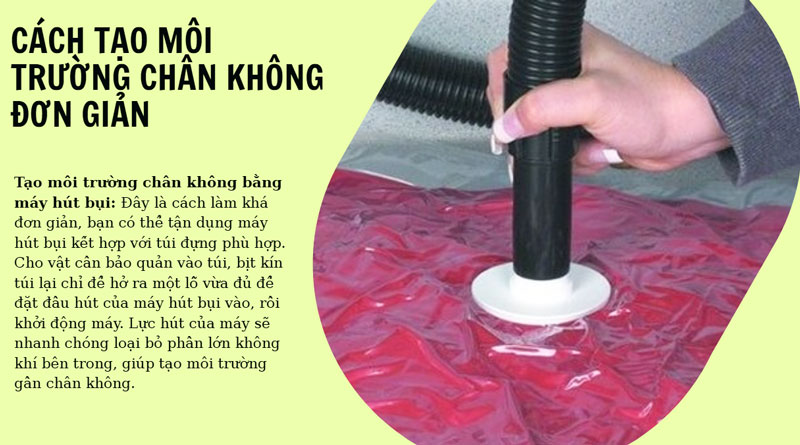 Môi trường chân không là gì? cách tạo môi trường chân không đơn giản