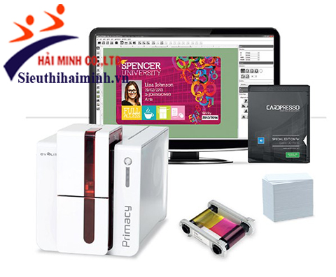 Tính năng in bậc nhất của máy in thẻ nhựa Evolis Primacy Tính năng in bậc nhất của máy in thẻ nhựa Evolis Primacy