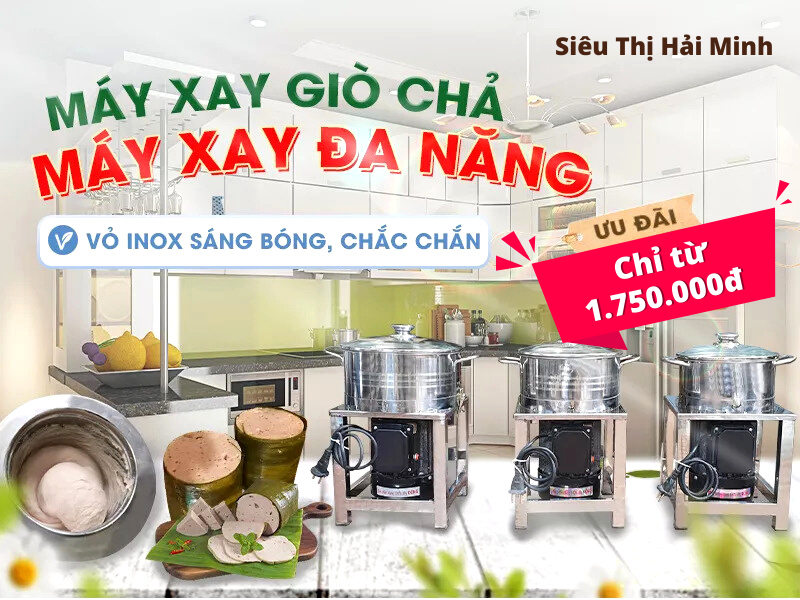 Giá máy xay giò chả hiện nay
