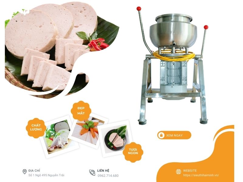 Máy xay giò chả 2kg được ưa chuộng trong gia đình vì sao?