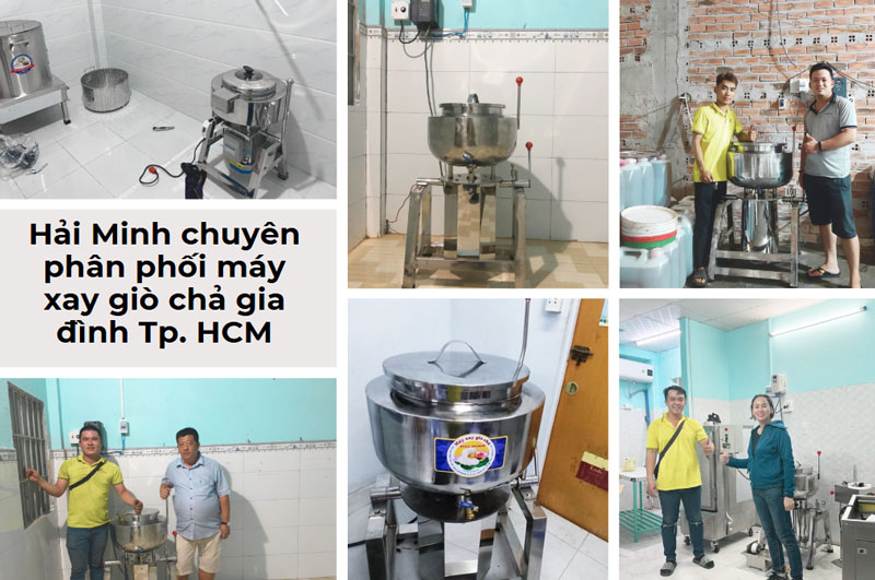 Địa chỉ phân phối máy xay giò chả gia đình Tp. HCM