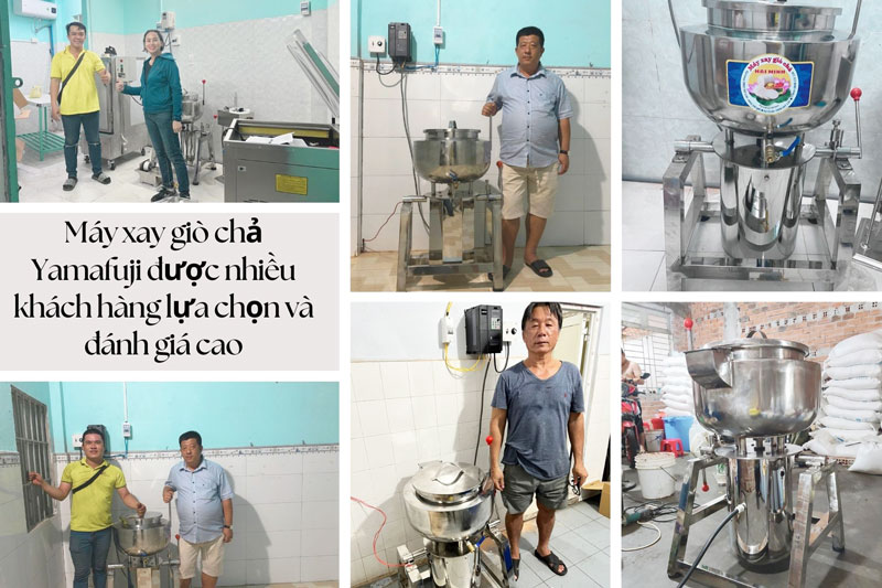 Máy xay giò chả Yamafuji - Thương hiệu độc quyền Sieuthihaiminh.vn