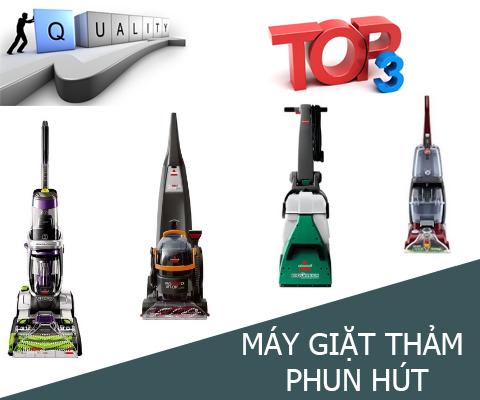 Top 3 Model Máy Giặt Thảm Phun Hút Nên Tham Khảo Hiện Nay
