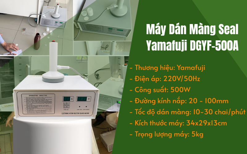 Máy Dán Màng Seal Yamafuji DGYF-500A