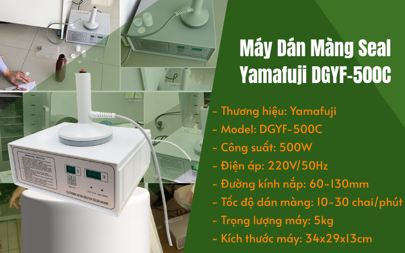 Máy dán màng seal Yamafuji DGYF-500C