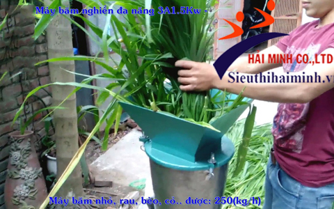 Máy băm cỏ đa năng công suất lớn