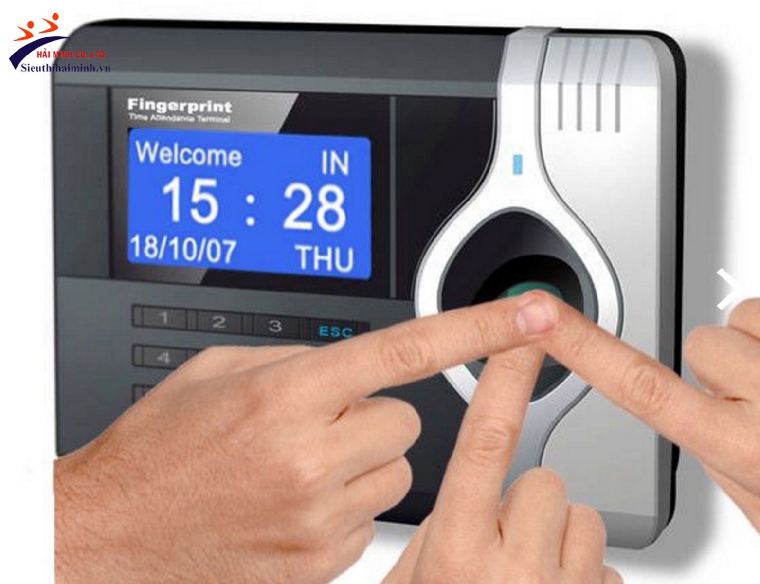 Máy chấm công vân tay lựa chọn hoàn hảo cho các doanh nghiệp
